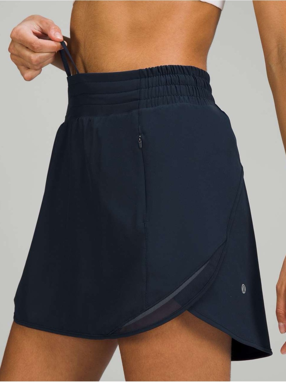 lululemon athletica Hotty Hot Black Skort